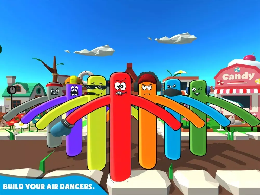 Capturas de tela do Air Dancers - Inflatable Fight iPad 