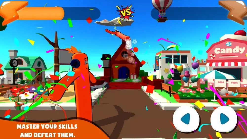 Capturas de tela do Air Dancers - Inflatable Fight