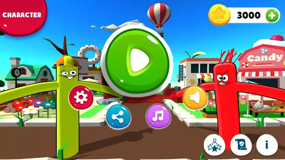 Capturas de tela do Air Dancers - Inflatable Fight