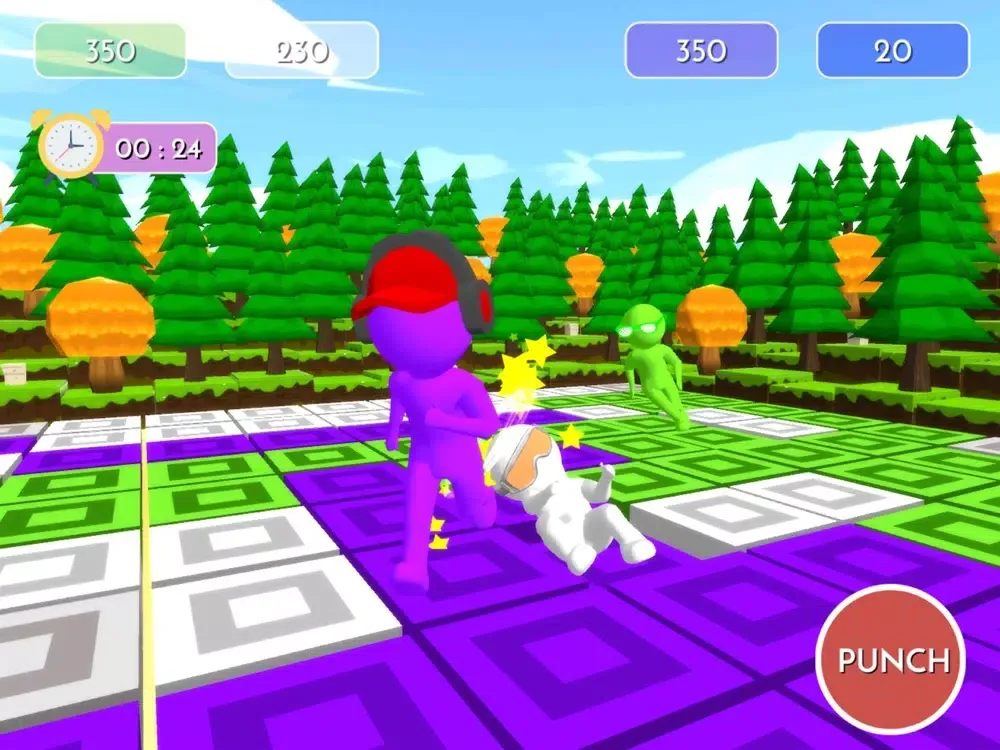 Ảnh chụp màn hình của Human Gang Tiles Color Switch iPad 