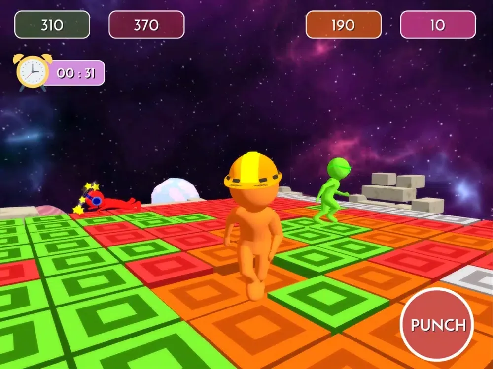 Ảnh chụp màn hình của Human Gang Tiles Color Switch iPad 