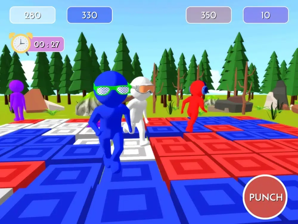 Ảnh chụp màn hình của Human Gang Tiles Color Switch iPad 