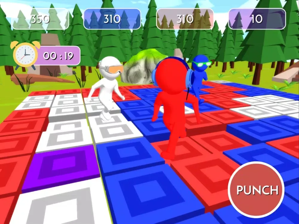 Ảnh chụp màn hình của Human Gang Tiles Color Switch iPad 
