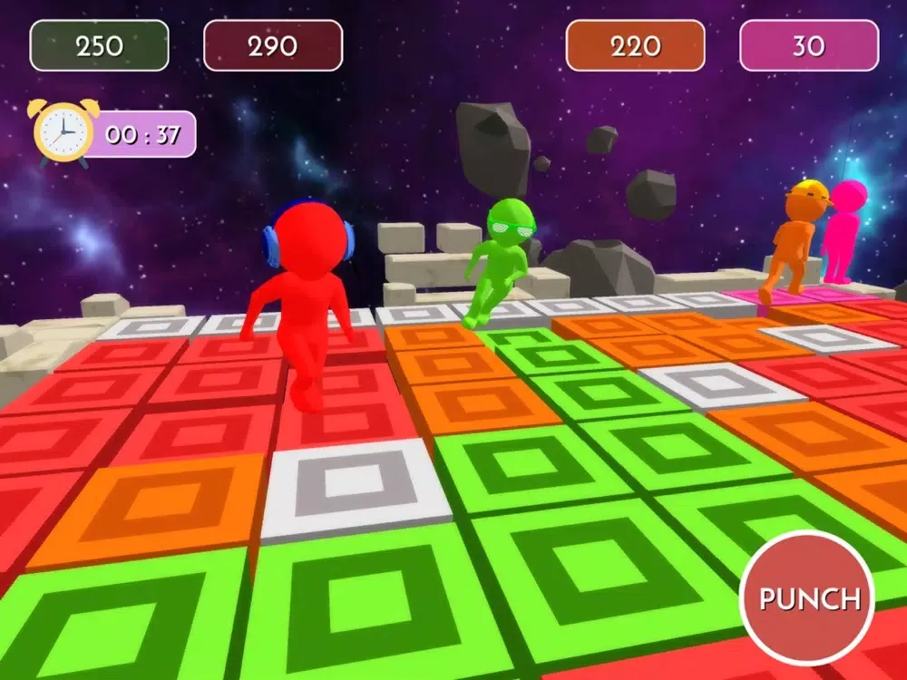 Ảnh chụp màn hình của Human Gang Tiles Color Switch iPad 