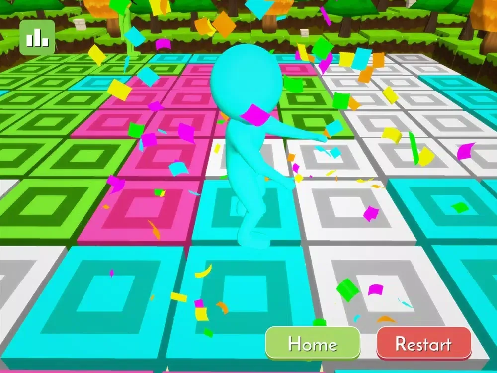 Ảnh chụp màn hình của Human Gang Tiles Color Switch iPad 