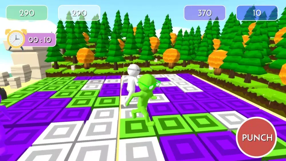 Ảnh chụp màn hình của Human Gang Tiles Color Switch