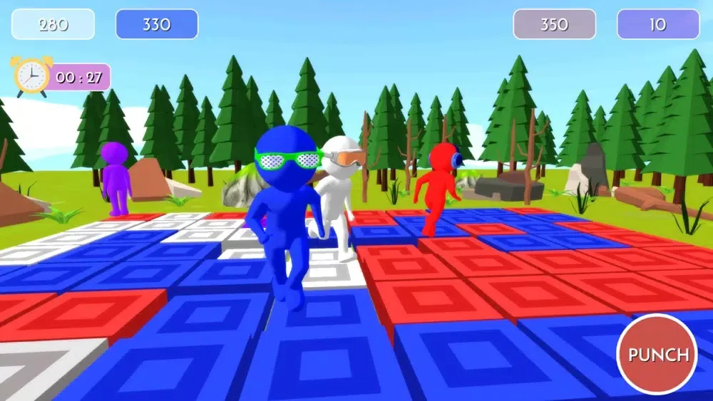 Ảnh chụp màn hình của Human Gang Tiles Color Switch