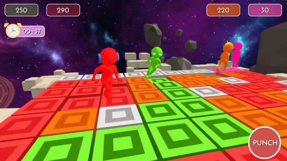 Ảnh chụp màn hình của Human Gang Tiles Color Switch