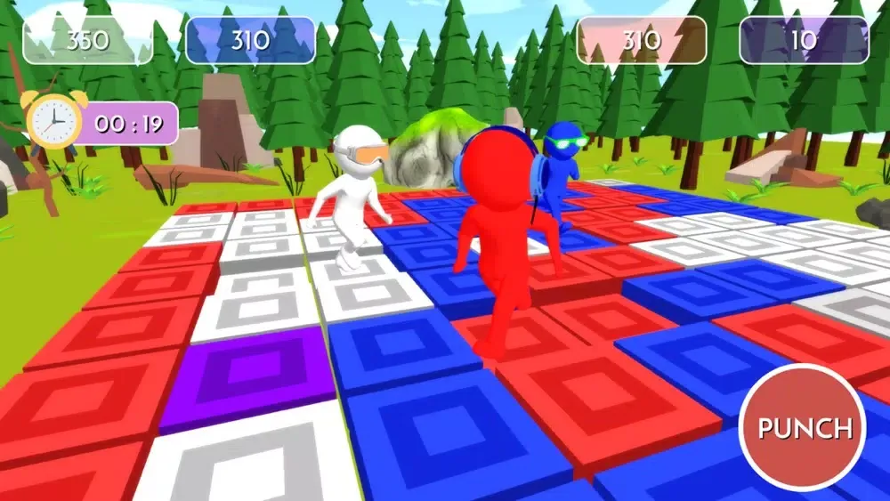 Ảnh chụp màn hình của Human Gang Tiles Color Switch