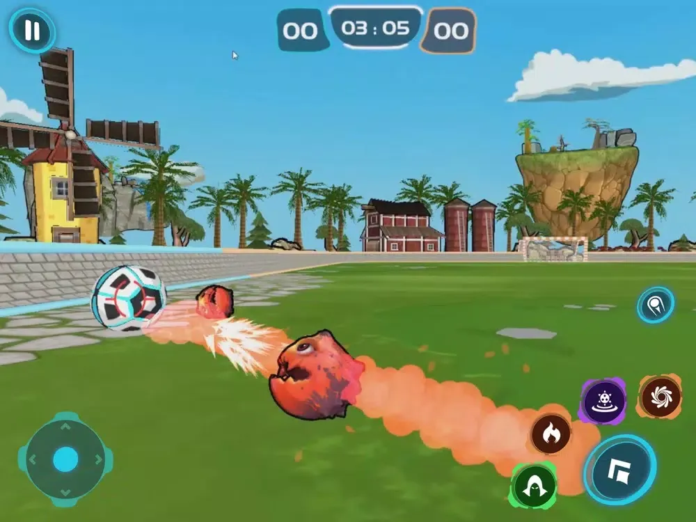 Rumble Soccer Stars iPad 应用截图