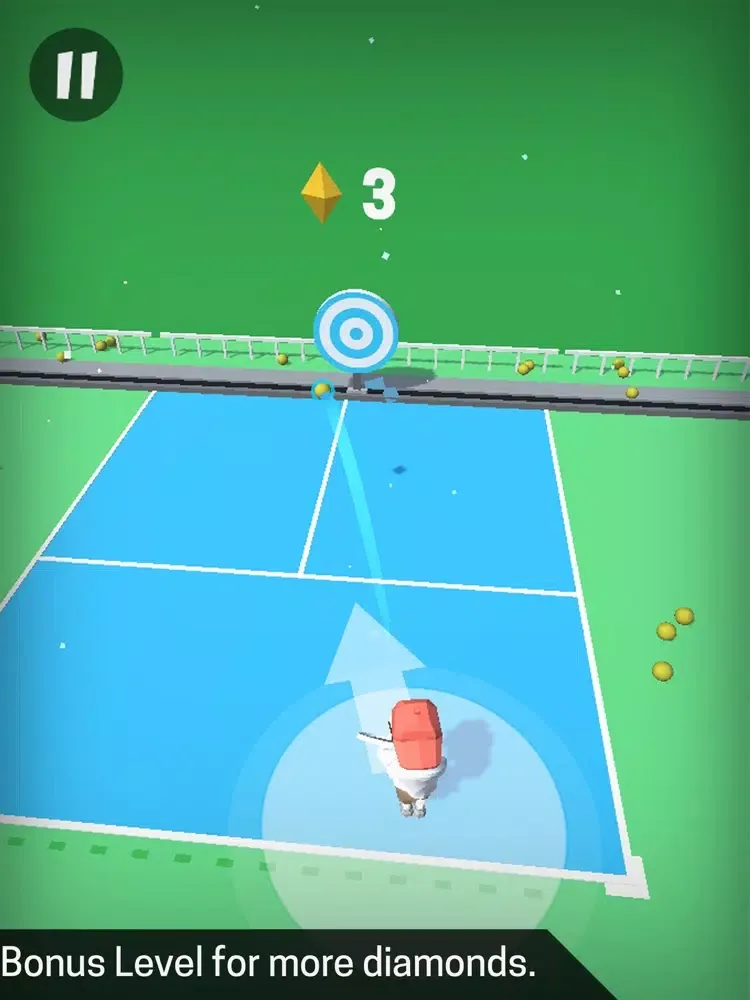 Tangkapan skrin Tennis Mobile iPad 