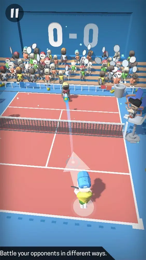 Tangkapan skrin Tennis Mobile