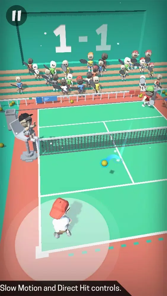 Tangkapan skrin Tennis Mobile