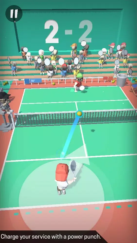 Tangkapan skrin Tennis Mobile