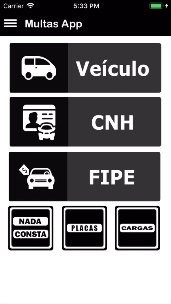 Capturas de pantalla de Multas App - CNH E MULTAS