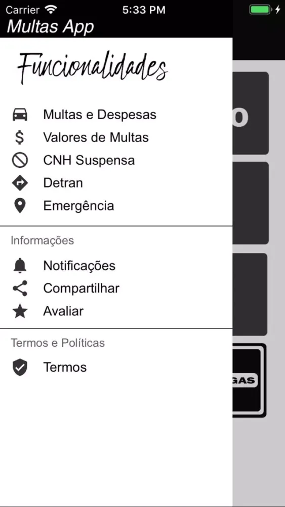 Capturas de pantalla de Multas App - CNH E MULTAS