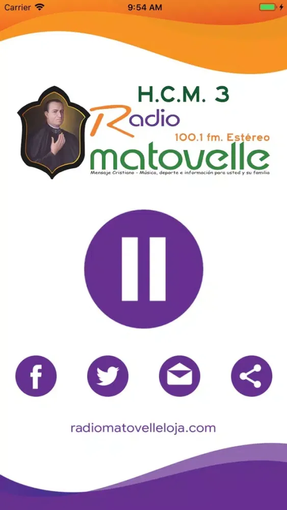 Radio Matovelle 100.1 FM স্ক্রিনশট