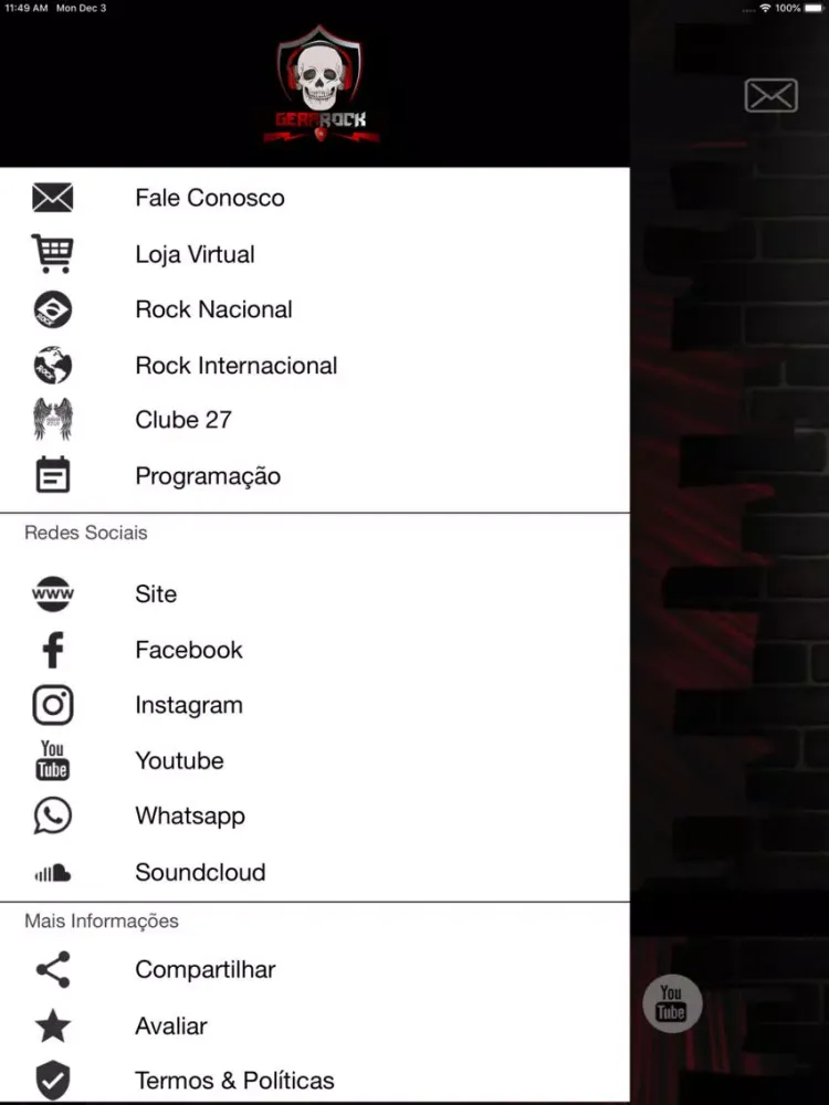 Gera Rock iPad  Screenshots
