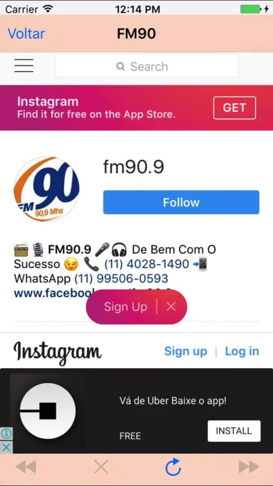 Radio FM 90,9 MHz应用截图