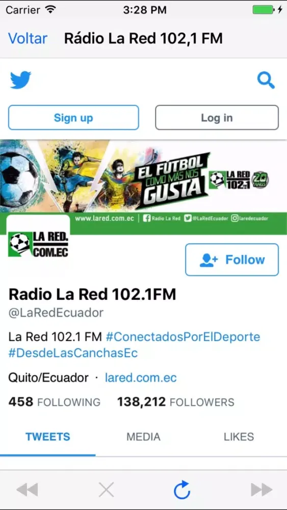La Red 102,1 FM スクリーンショット