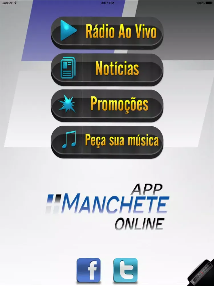 ภาพหน้าจอของ Manchete Online iPad 