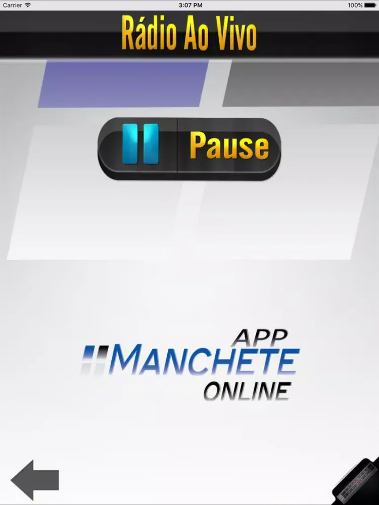 ภาพหน้าจอของ Manchete Online iPad 