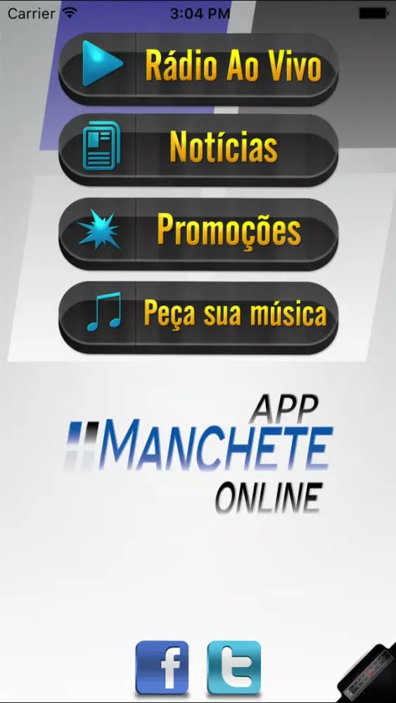 ภาพหน้าจอของ Manchete Online