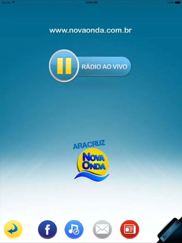 Capturas de pantalla de Rádio Nova Onda FM iPad 