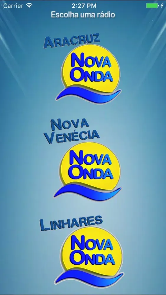 Capturas de pantalla de Rádio Nova Onda FM