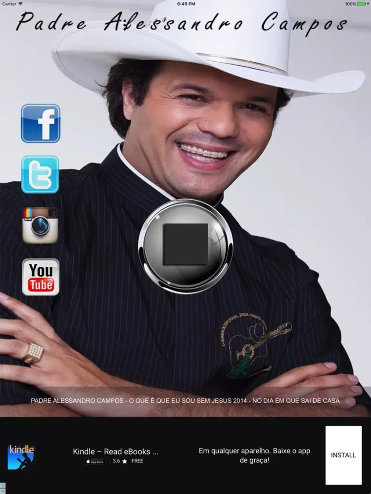 ภาพหน้าจอของ Padre Alessandro Campos iPad 