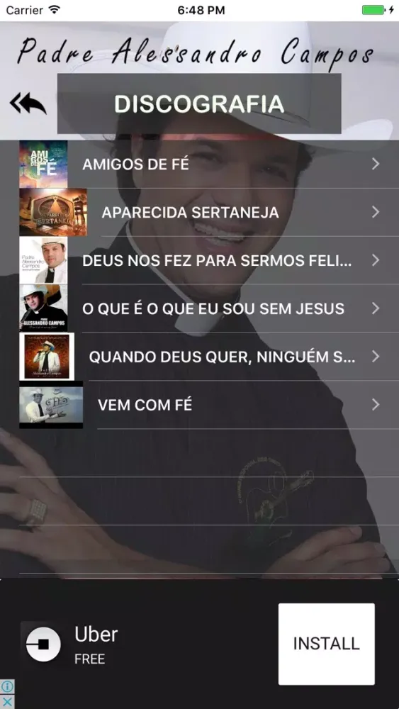 ภาพหน้าจอของ Padre Alessandro Campos