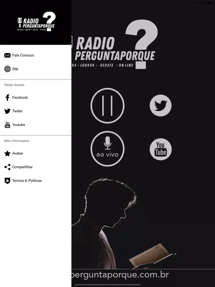 Rádio Pergunta Porque? iPad 应用截图