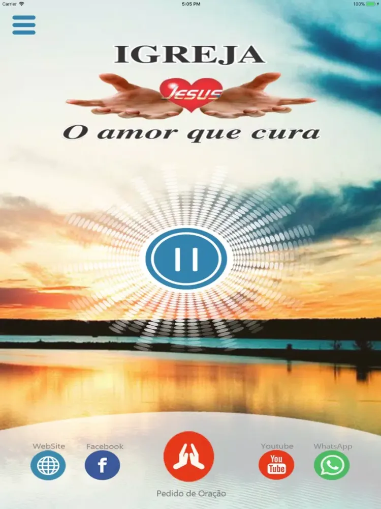 Captures d'écran de Rádio O Amor Que Cura iPad 