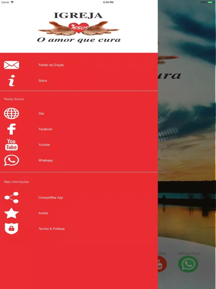 Captures d'écran de Rádio O Amor Que Cura iPad 