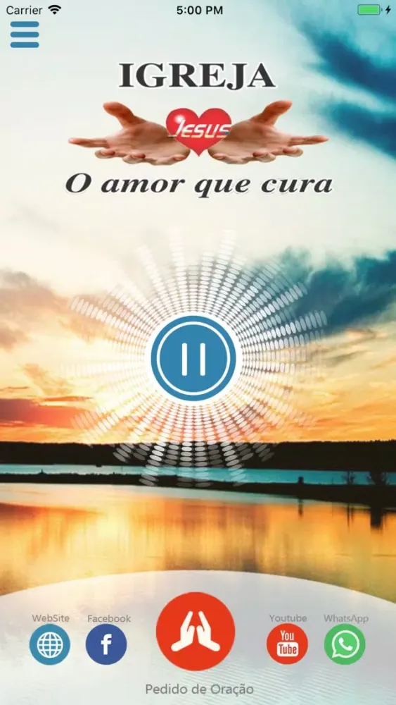 Captures d'écran de Rádio O Amor Que Cura