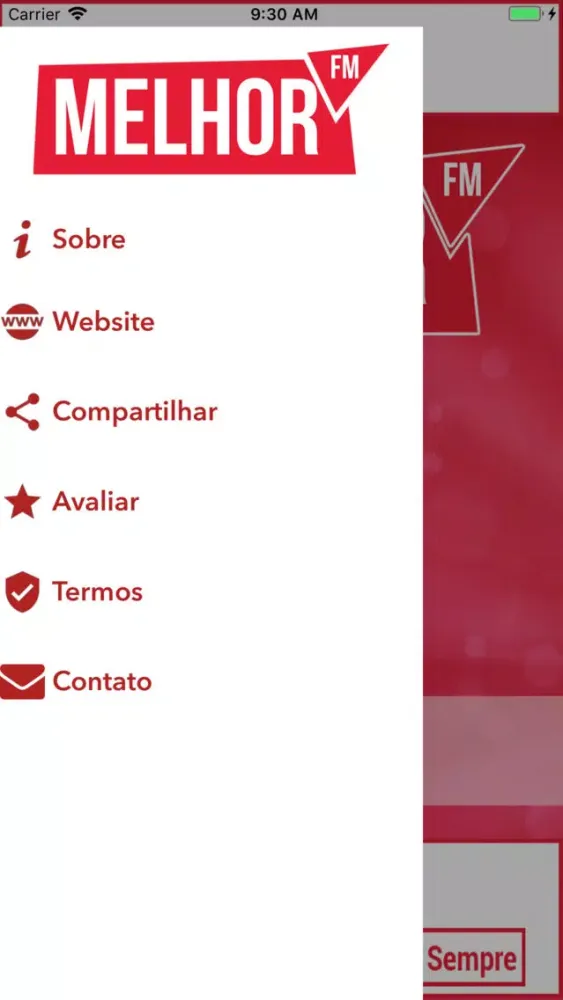 Rádio Melhor FM Ekran Görüntüleri