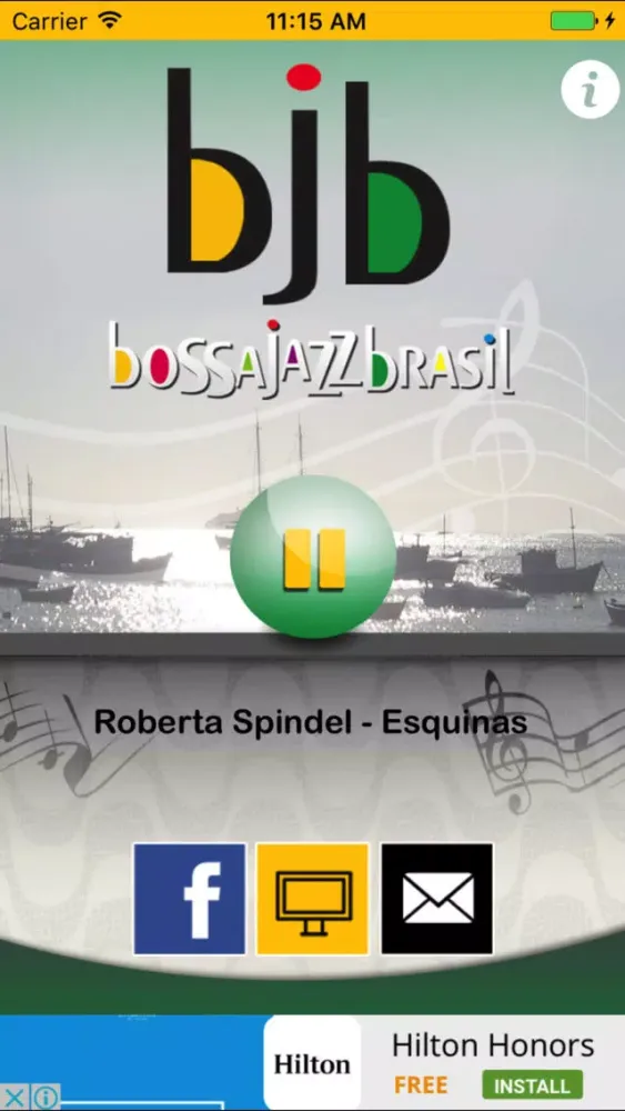 Capturas de pantalla de Rádio Bossa Jazz Brasil