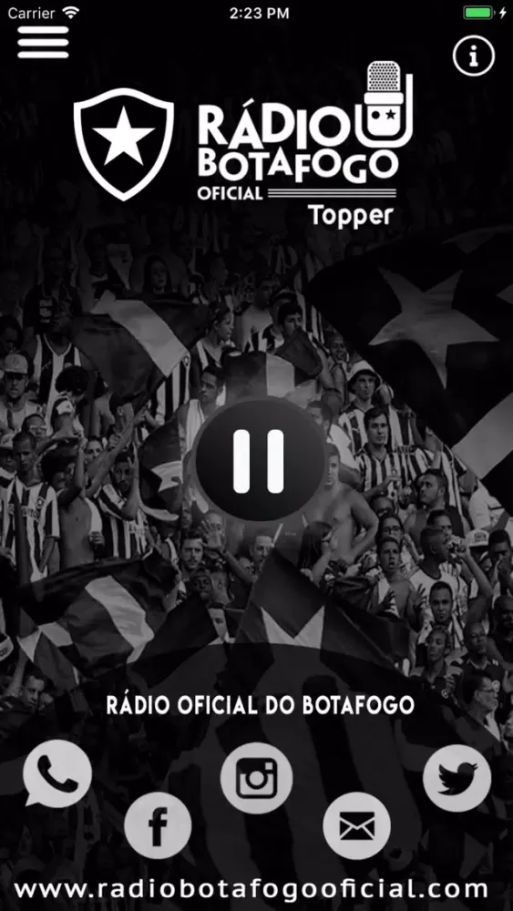 Rádio Botafogo Oficial سکرین شاٹس