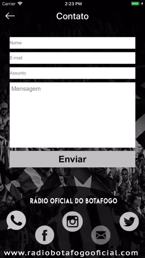 Rádio Botafogo Oficial سکرین شاٹس