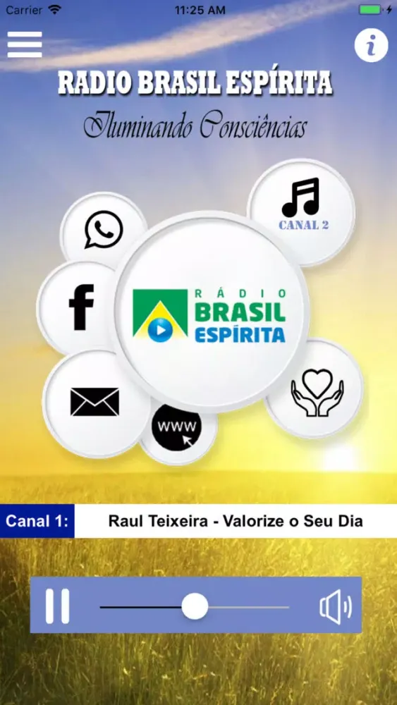 Rádio Brasil Espirita Screenshots