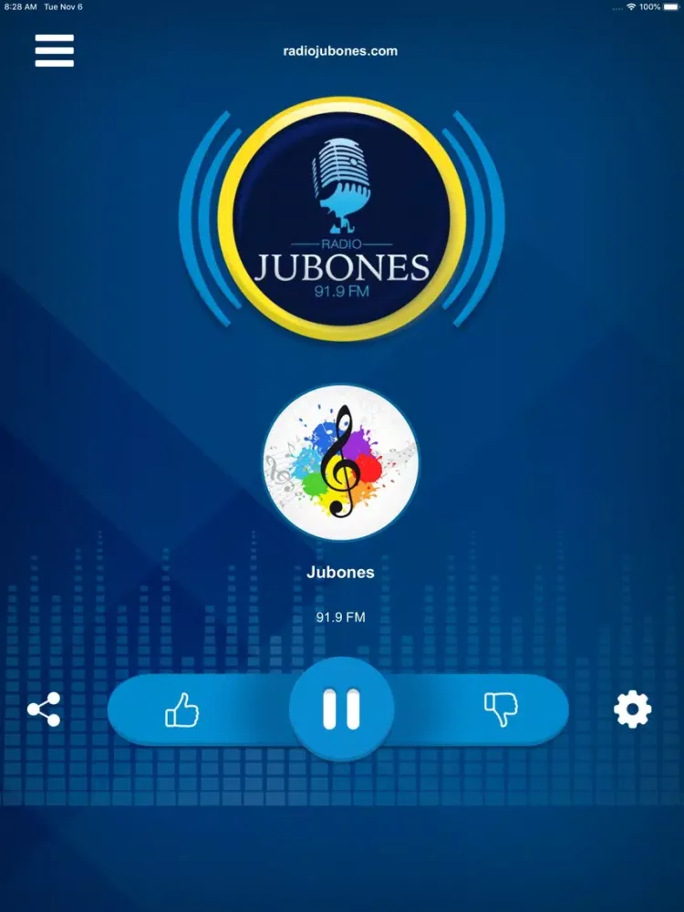 Captures d'écran de Radio Jubones 91.9 FM iPad 