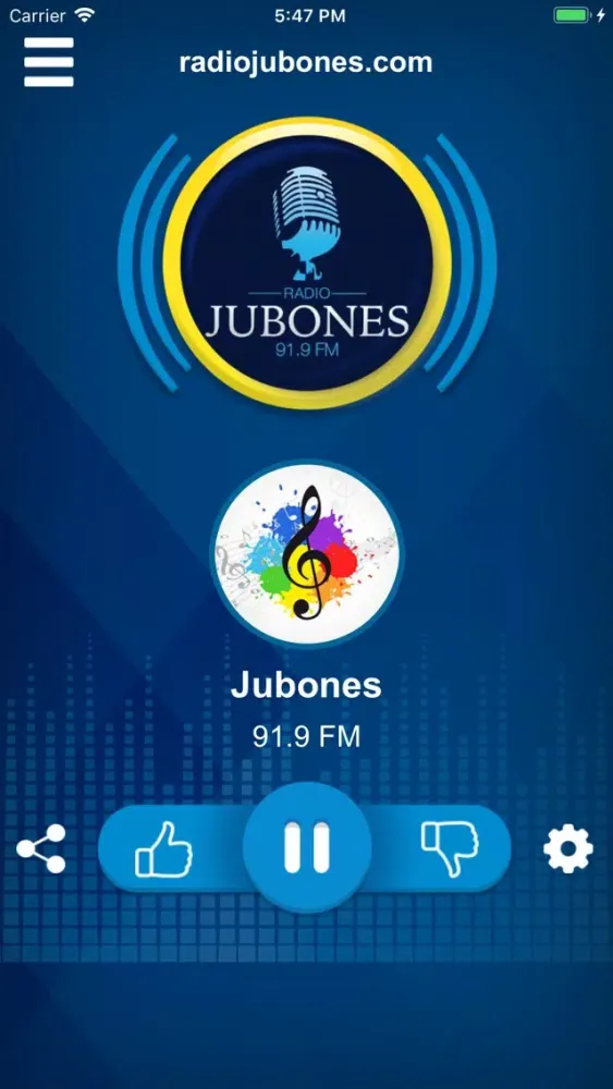 Captures d'écran de Radio Jubones 91.9 FM