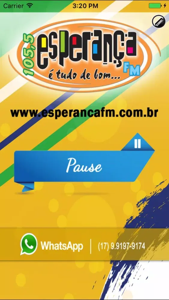 Rádio Esperança 105,5 FM سکرین شاٹس