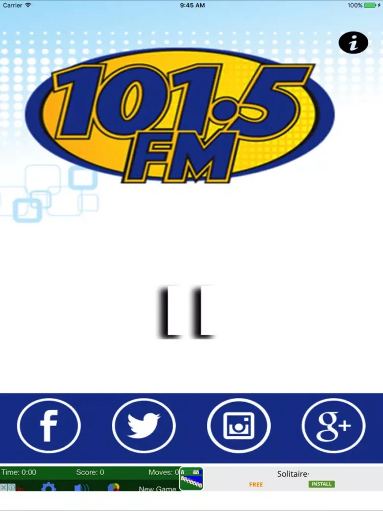 Radio Juvenil iPad  Screenshots
