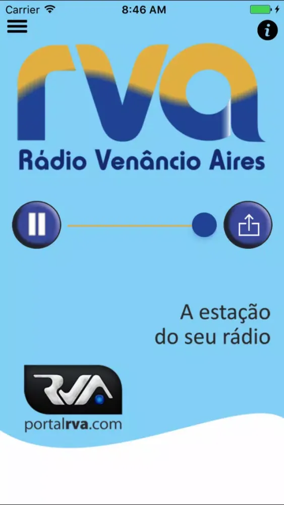 ภาพหน้าจอของ RVA 910 AM