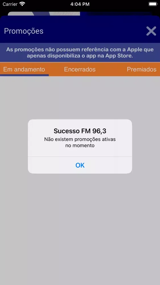 Zrzuty ekranu Rádio Sucesso
