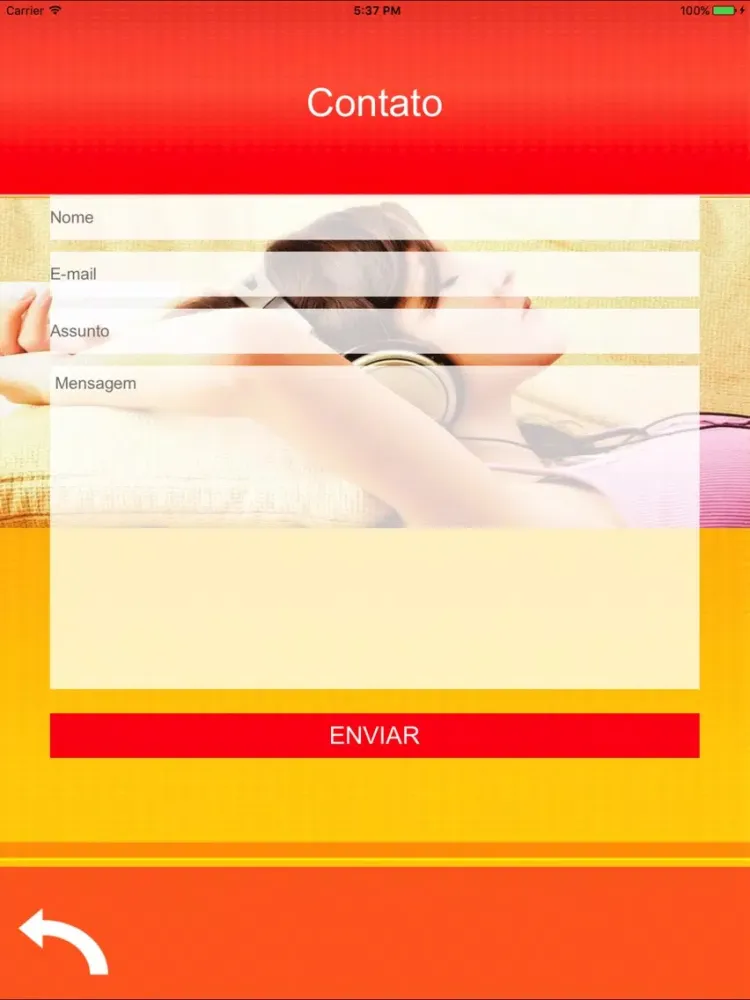 Ảnh chụp màn hình của Rádio Terramar FM iPad