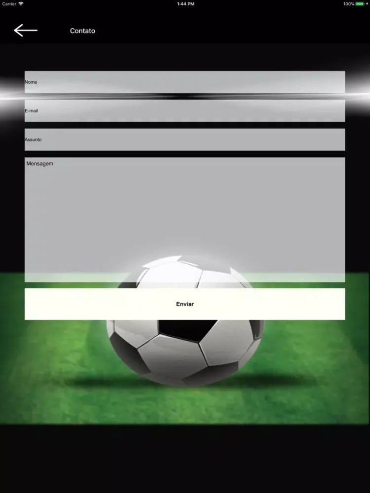 Ảnh chụp màn hình của Rádio Apito Esportivo iPad 