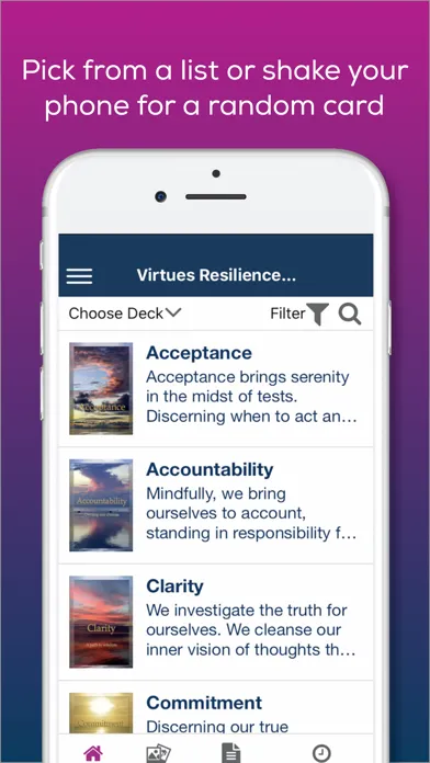 تصاویر Virtues Cards