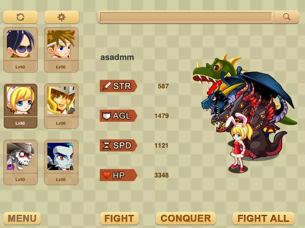 Avatar Fight iPad  स्क्रीनशॉट